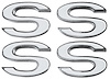 PZ00055-ST Emblem, Fender, 1969-72 Chevelle/El Camino, SS, Set - image 1