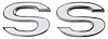 "SS" Fender Emblems 1969-72 Chevelle/El Camino SS - image 1