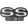 Emblem Rear Panel 1967 Chevelle SS 396 - image 1