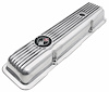 Valve Covers Chevy Small Block GM Performance Finned Polished Aluminum - image 1