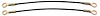 Tailgate Support Cables 1968-77 El Camino - image 1