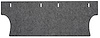 Trunk Divider Board Jute Insulation 1966-67 Chevy Chevelle - image 1