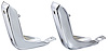 RG10260-PR Bumper Guard, Front, 1981-87 Buick Regal, Chrome, Pair - image 1