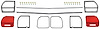 MOLDING AND LENS KIT 1969 - image 1