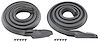 RP00601 Seal, Roof Rail, RESTOPARTS Premium, 1969-72 GM A-Body, 2dr Coupe - image 1