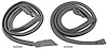 RP00608 Weatherstrip, Roofrail, 1978-88 G-Body, Hardtop - image 1