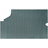 Trunk Mat Rubber 1968-72 Skylark Aqua/Black Houndstooth - image 1