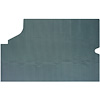 Trunk Mat Vinyl 1968-72 Skylark Aqua/Black - image 1