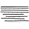 Window Felts 66-67 Skylark Coupe 8 pieces Original Style - image 1