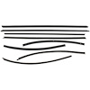 Window Felts 69 Skylark Coupe 8 pieces Original Style - image 1
