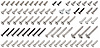 Screw Kit Interior 1970 Buick 4-Door - image 1