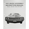Assembly Manual 1971 Buick - image 1