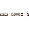 Insert Dash 1970-72 Skylark Woodgrain w/ AC - image 1
