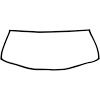 Seal Windshield 1961-63 Cutlass/F85/Skylark/Special - image 1