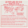 Decal 62 Special Trunk Jack Instructions - image 1