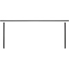 Headliner Seal Strips 1965 Skylark 2 Dr Coupe/HT Plastic Rear - image 1