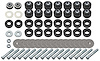 Complete Body Bushing Kit 1964-67 GM A-Body Coupe/Convertible With Hardware - image 1