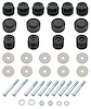 SB516K Body Bushing Kit Fits Select 1968-1972 Buick, Chevrolet, Oldsmobile Models [Hardtop] - image 1