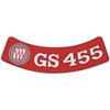 Decal 70-74 Buick Air Cleaner GS455 - image 1