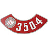 Decal 68-72 Buick Air Cleaner 350-4V - image 1