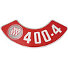 Decal 68-70 Buick Air Cleaner 400-4V - image 1