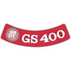 Decal 68-69 Buick Air Cleaner GS400 - image 1