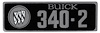 Decal 66-67 Skylark Valve Cover 340-2 - image 1