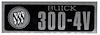 Decal 66-67 Skylark Valve Cover 300-4 - image 1