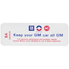Decal 68 Buick Air Cleaner 350 400 4bbl 6424344 Keep your GM car all GM - image 1