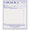 Sticker 65-66 Buick Window New Vehicle Price - image 1