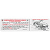 Decal 70 Skylark Riviera Emission 455 4bbl AT BO Late - image 1