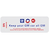 Decal 69 Buick Air Cleaner 350 2bbl HD 6484918 Keep your GM car all GM - image 1