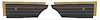 Side Panels 1968 Skylark Custom/GS 350/400 Convertible Rear - image 1