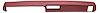 SDP6801RD Dash Pad, Original Foam Molded-Vinyl Wrapped, 1968-69 Skylark, w/AC - image 1