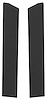 Side Rear Sail Panel Boards 1964-67 Chevy El Camino - image 1