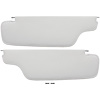 Sun Visors Recessed Star 1961 Bonneville/Catalina Hardtop - image 1