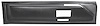 Front Door Panel Cover for 1971-1976 Cadillac Coupe DeVille, Eldorado [Black, Left/Driver Side] - image 1