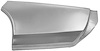 Lower Rear Quarter Patch Panel 1969 Pontiac GTO, LeMans, Tempest [Left/Driver Side] - image 1
