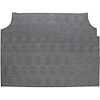 Trunk Mat Vinyl 1967 Bonneville Gray Herringbone - image 1