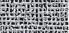 Trunk Mat Vinyl 1968 Bonneville Hardtop Gray Herringbone - image 1