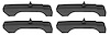 Radiator Cushion Kit 1968-1972 GM A-Body - image 1