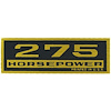 Decal Chevelle/El Camino/Monte Carlo Valve Cover 275HP Black/Gold - image 1