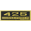 Decal Chevelle/El Camino/Monte Carlo Valve Cover 425HP Black/Gold - image 1