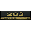 Decal Chevelle/El Camino Valve Cover 283 Turbo-Fire - image 1