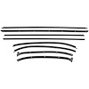 Window Felts 69 Chevelle Coupe 8 piece Original Round Style - image 1