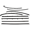 Window Felts 68 Cutlass Coupe 8 pieces Original Style - image 1