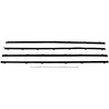 Window Felts 65 El Camino 2dr Wagon 4 pieces Reproduction Flat Style - image 1