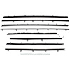 Window Felts 66-67 Chevelle Coupe 8 pieces Original Round Style - image 1