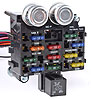 10101 Universal 21-Circuit Classic Wire Harness, GM-Keyed Column Ignition Switch Connection, Customizable - image 2