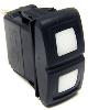 Contura XIV Rocker Switch White LED On/Off/On - image 1